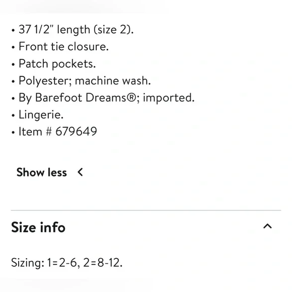 💕HP💕Barefoot Dreams polka dot short hooded pink robe - Picture 4 of 10